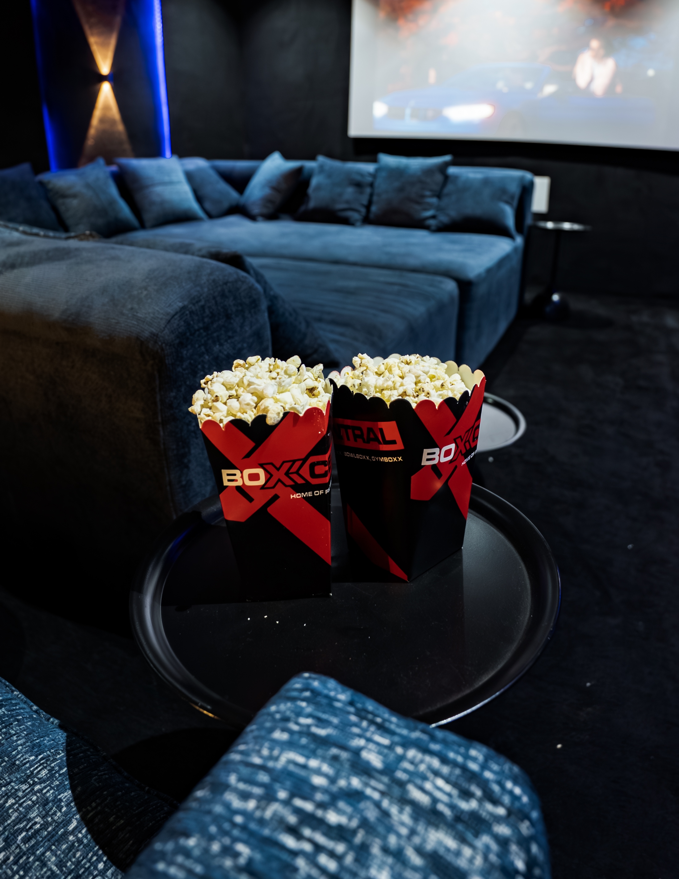 BoxxCentral popcorn, ready for the show